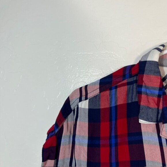 Rails Red and Blue Plaid Button-Down Shirt - Picture 2 of 5